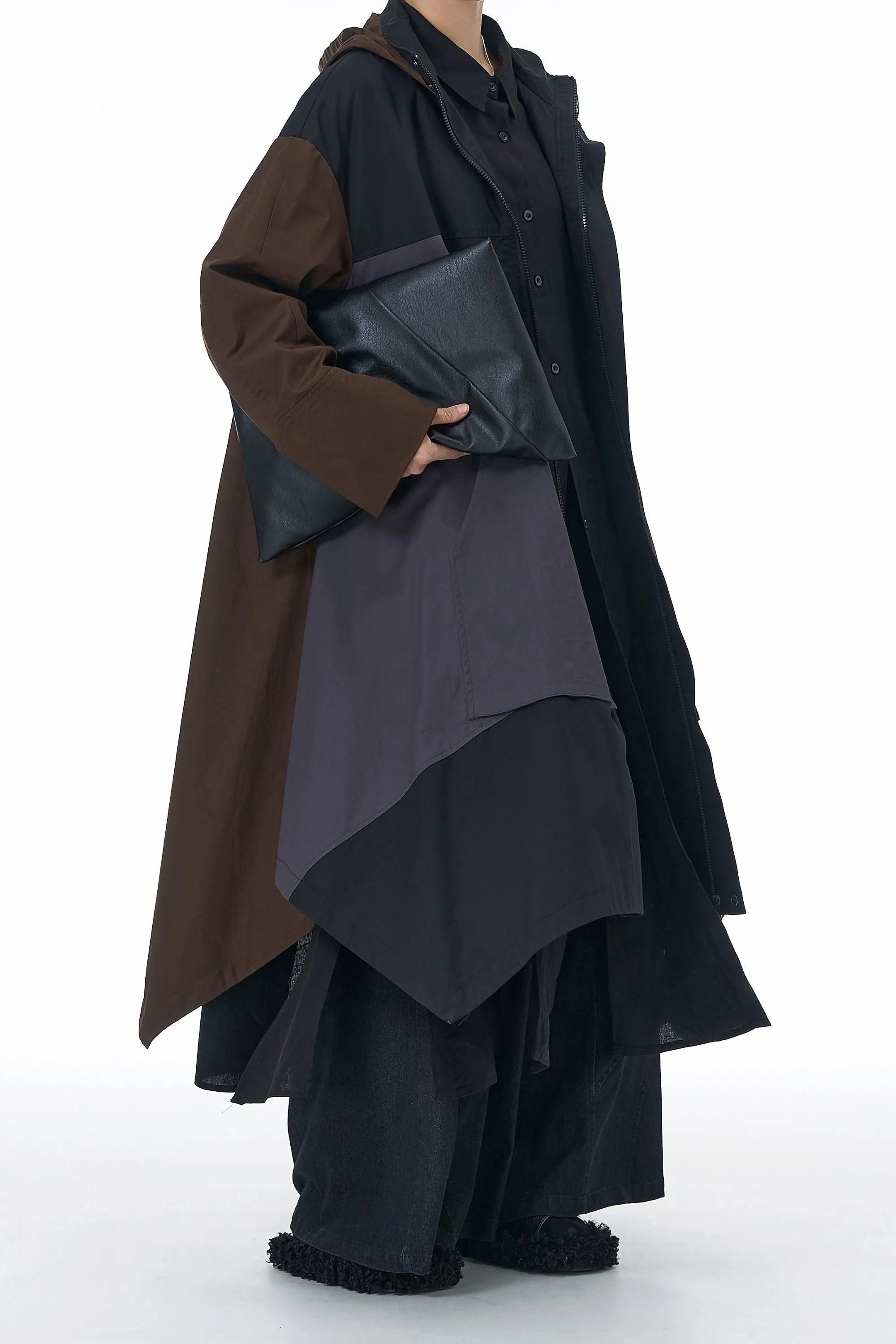 Street Zip Trench Coat